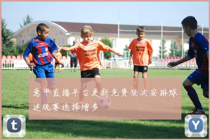 意甲直播平台更新免费场次安排球迷观赛选择增多